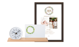 時計ギフト＋子育て感謝状