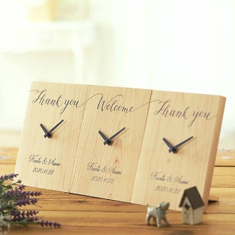 気持ちの繋がる3つの時計