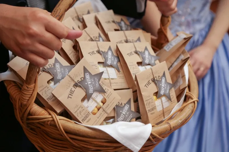 プチギフトとは？結婚式で新郎新婦からゲストへ贈る贈り物