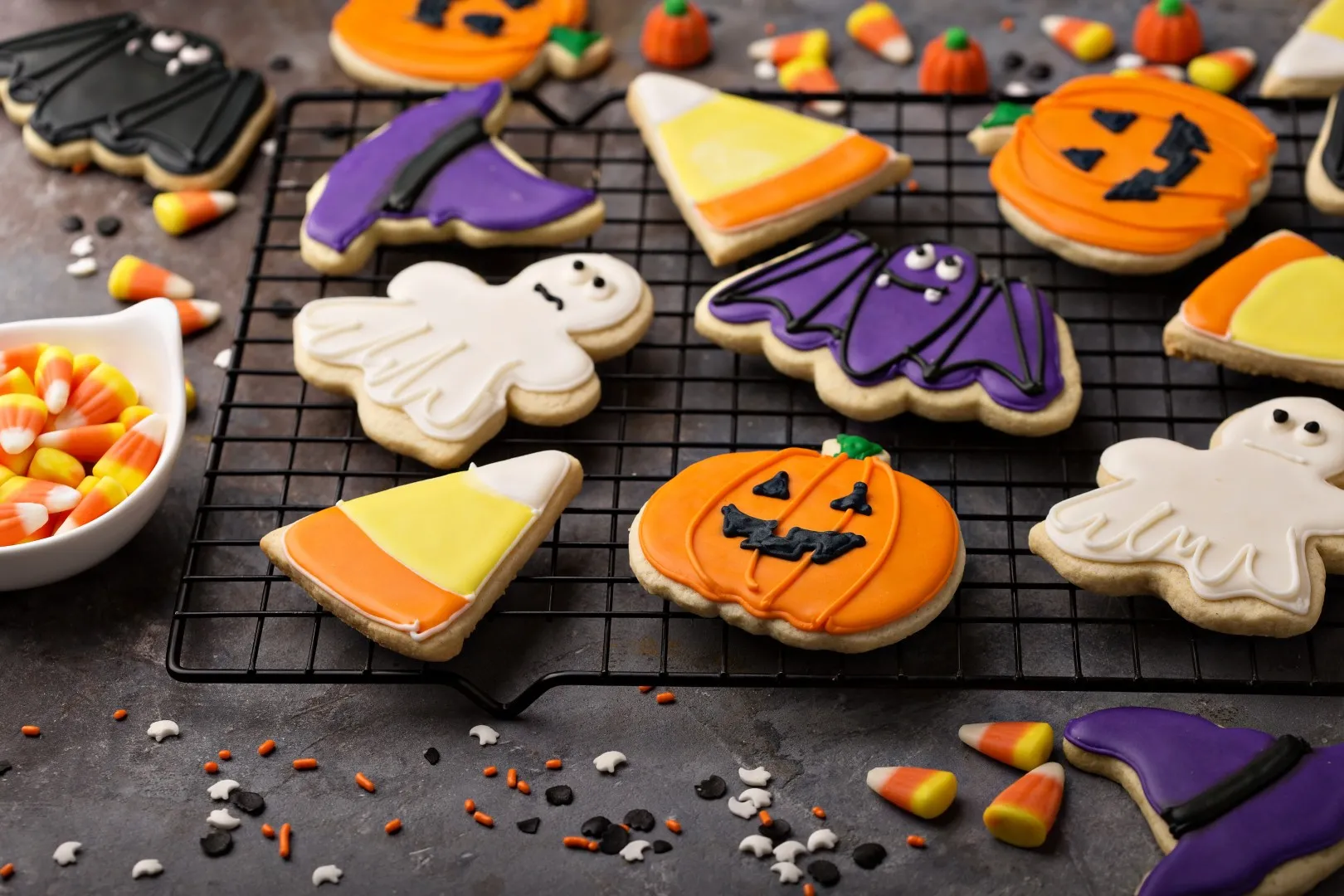 ハロウィンクッキーの簡単な作り方!アイシングや型抜きクッキーをご紹介