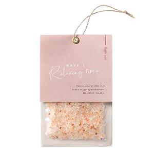 ピンクバスソルト