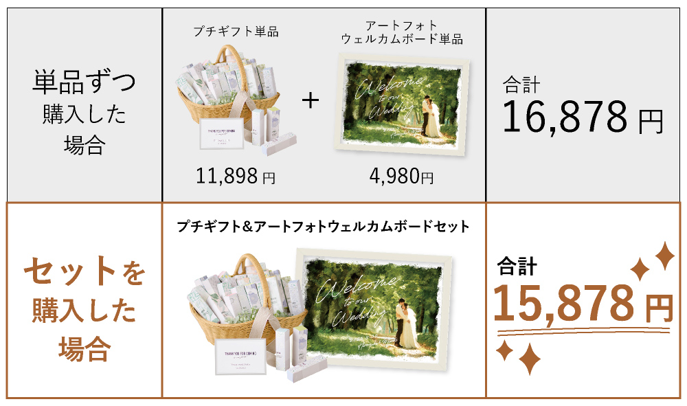 セット購入でとってもお得に！