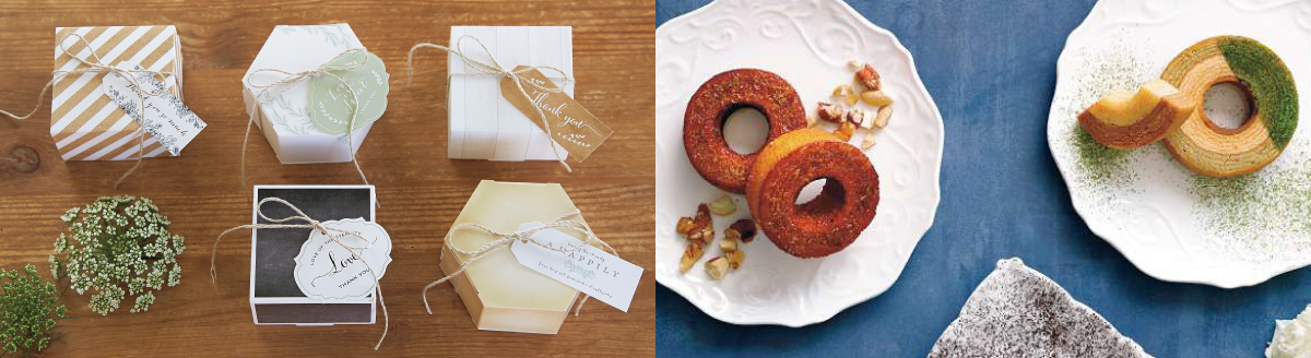 結婚内祝いに使えるプチギフト