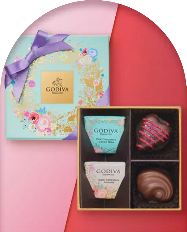 GODIVA ブーケ ド ゴディバ アソートメント（4粒入）