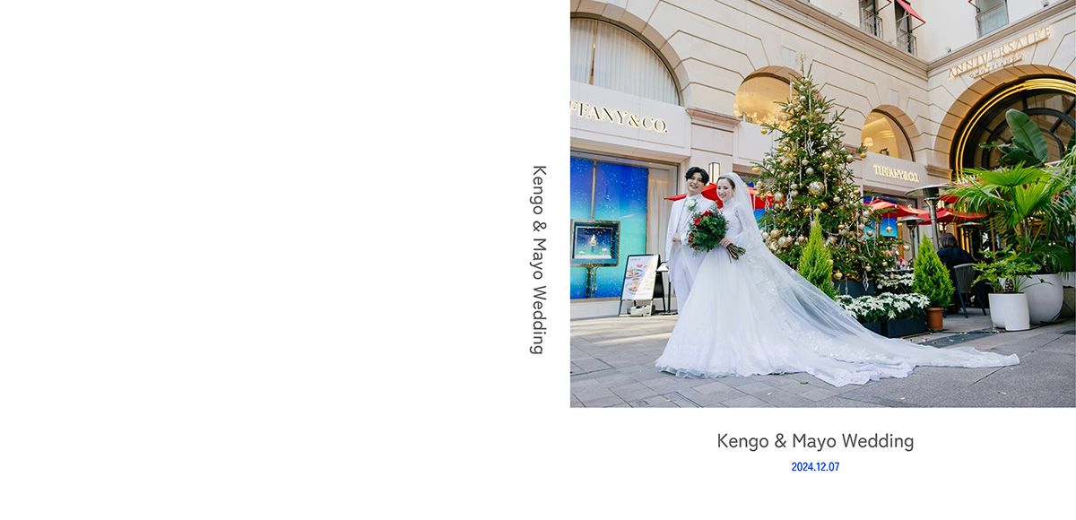 ma214_wd 様の結婚式アルバム・フォトブック作成例