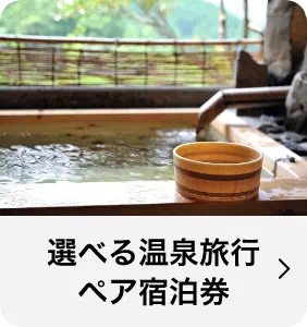 選べる温泉旅行ペア宿泊券