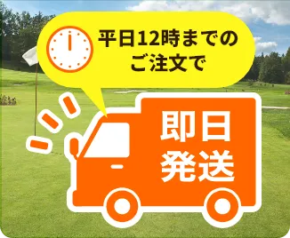 平日12時までのご注文で即日発送