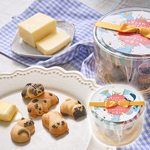 おひるねにゃんこはバタークッキーの香り 5個BOX（賞味期限：常温100日）