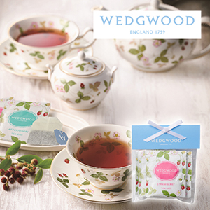 【送料無料】ウェッジウッド ワイルド ストロベリー ティーバッグセット