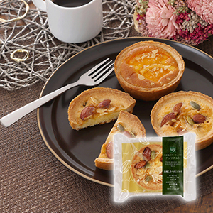 【送料無料】自家挽きアーモンドのナッツタルト