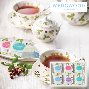 ウェッジウッド ワイルド ストロベリーティーバッグセット 12袋（賞味期限：常温18ヶ月）