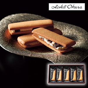 ホテルオークラ レーズンサンド 5個（賞味期限：常温30日）