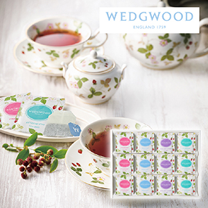 ウェッジウッド ワイルドストロベリーティーバッグセット 24袋