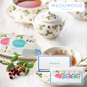 【送料無料】ウェッジウッド ワイルド ストロベリー ティーバッグセット 4個