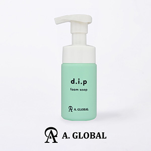 【洗浄料】A. GLOBAL｜d.i.p フォームソープ 100ml