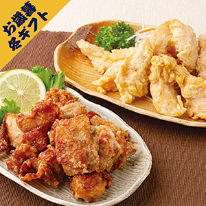 【送料無料】大分名物 豊後 とり天&唐揚げセット