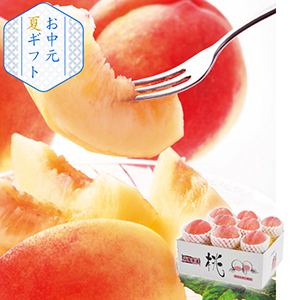 【送料無料】山梨の桃8玉