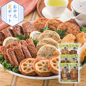 【送料無料】鹿児島 「松野下蒲鉾」 真空さつま揚げ詰合せ