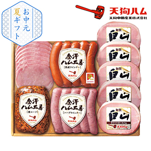 【送料無料】天狗ハム 金澤ハム工房ギフトセット