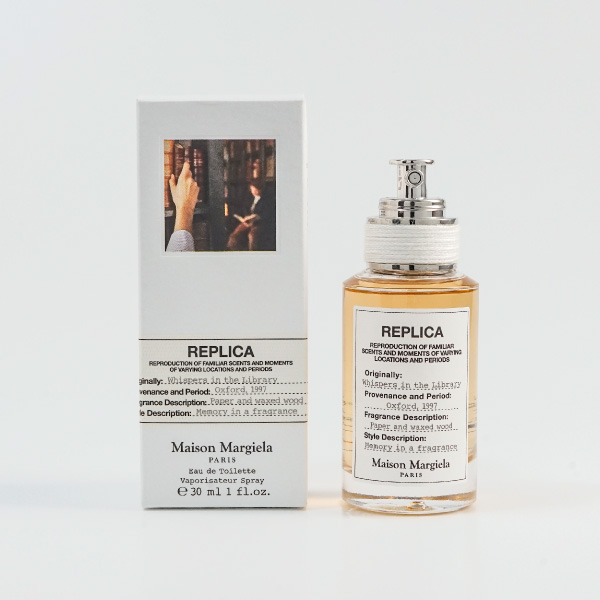 メゾン マルジェラ MAISON MARGIELA レプリカ オードトワレ 30ml（ウィスパーインザライブラリー）