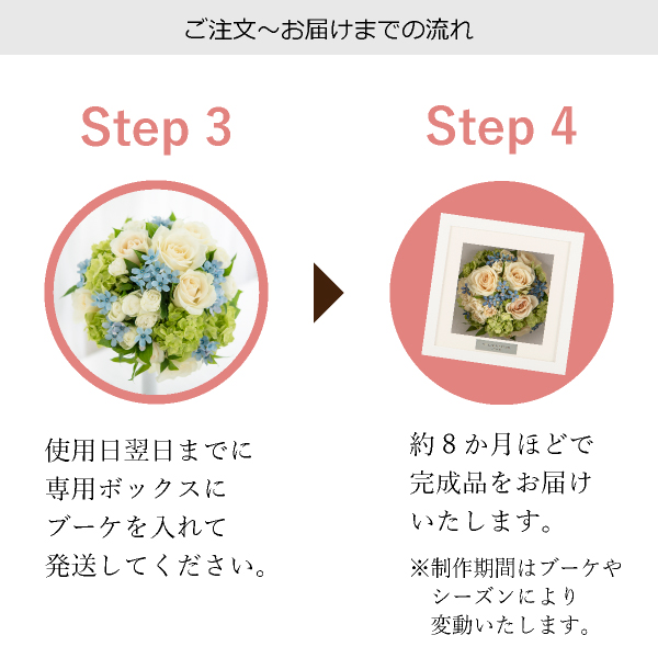 レカンフラワー レカンフラワー RCホワイトボックス 送料無料|結婚式 ウェルカム