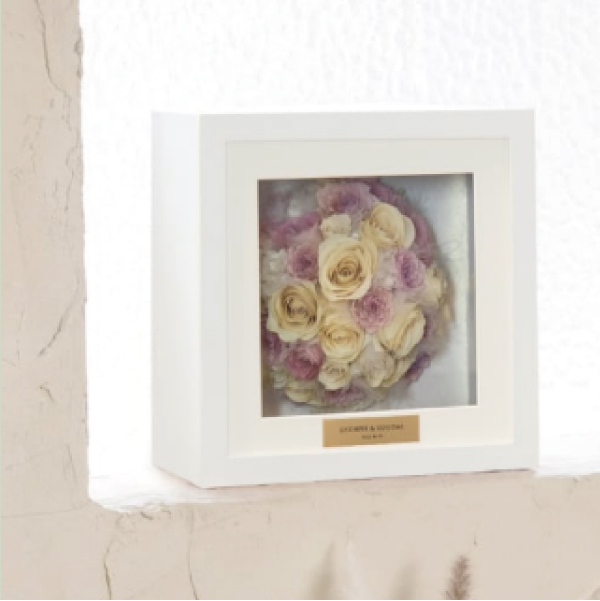 レカンフラワー レカンフラワー SCホワイトボックス 送料無料|結婚式 ウェルカム