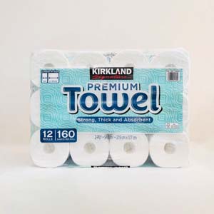 【送料無料】【最短翌日出荷】カークランドシグネチャー ペーパータオル 12ロール(日本製)