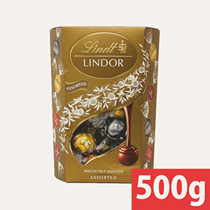【最短翌日出荷】リンツ リンドール チョコ ゴールド アソート 500g