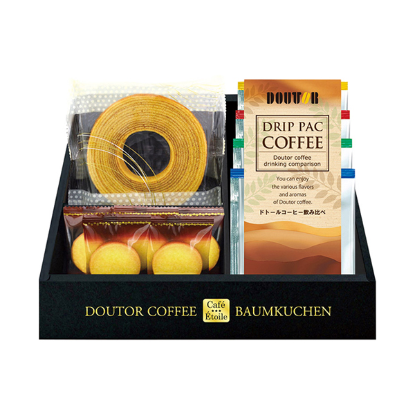 Cafe Etoile ドトールコーヒー&バウムクーヘンセット