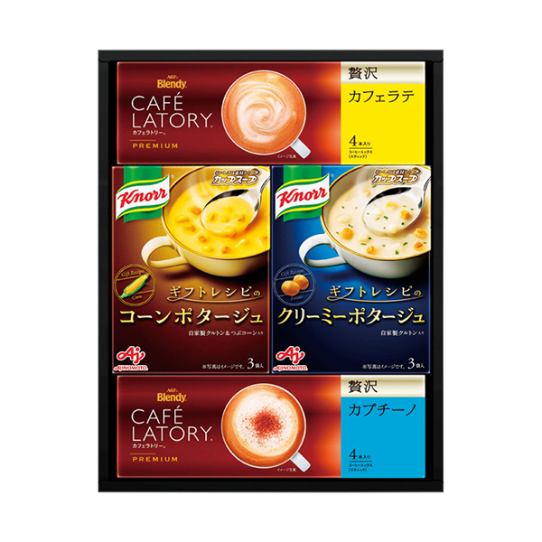 味の素 〈ギフトレシピ〉「クノール(R)」スープ&コーヒーギフト