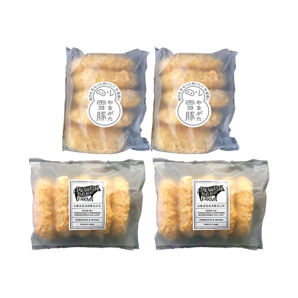 高橋畜産 蔵王牛･やまがた雪豚のコロッケ詰合せ