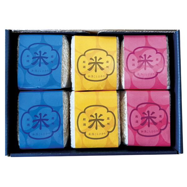 初代田蔵 五つ星マイスター厳選・新潟県産こしひかり味わいギフトB