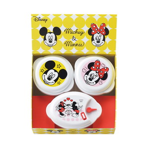 ミッキー&ミニー ポップトーン 電子レンジ容器3PC