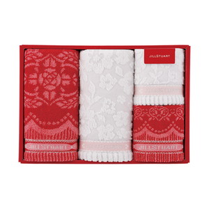 ジルスチュアート ボヌール フェイス2P・タオルハンカチ2P