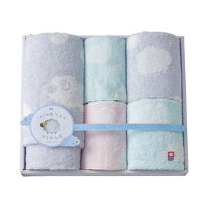 天使のふわもこ ふわふわひつじのかくれんぼ タオルセット B