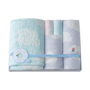 天使のふわもこ ふわふわひつじのかくれんぼ タオルセット C