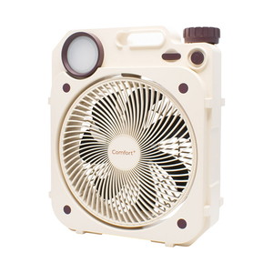 Comfort+ 充電式薄型送風扇 Air Force Fan（クリームベージュ）