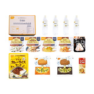 尾西の長期保存食セット3日分