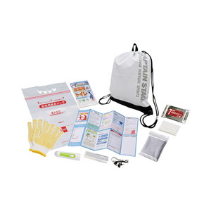 ナップサック防災セット10点