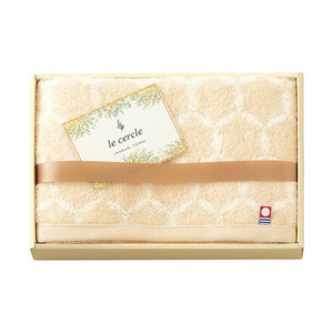 le cercle フェイスタオル（ベージュ）