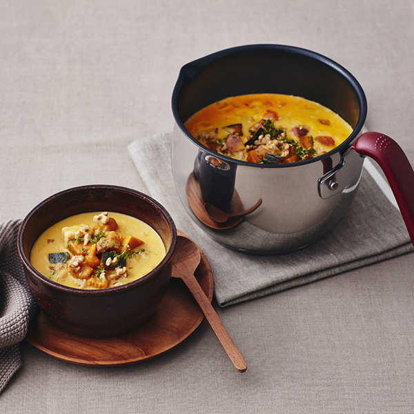 5％OFF】ティファール オプティスペースIH ステンレス マルチポット