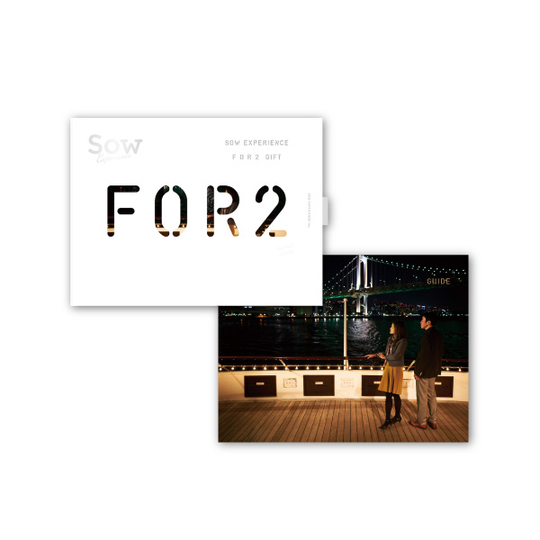 SOW EXPERIENCE カタログギフト【30000円コース】FOR2ギフト（BROWN）