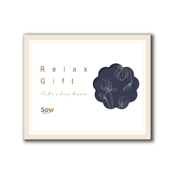 SOW EXPERIENCE カタログギフト【5000円コース】Relax Gift（BLUE）