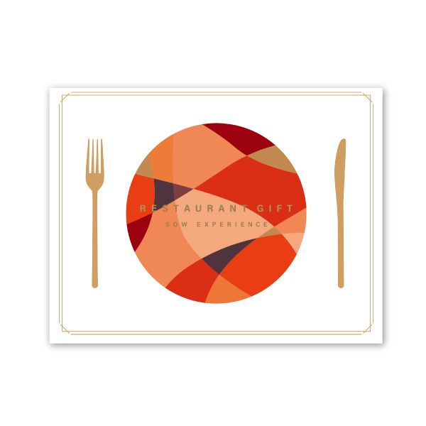 SOW EXPERIENCE カタログギフト【20000円コース】レストランギフト（RED）