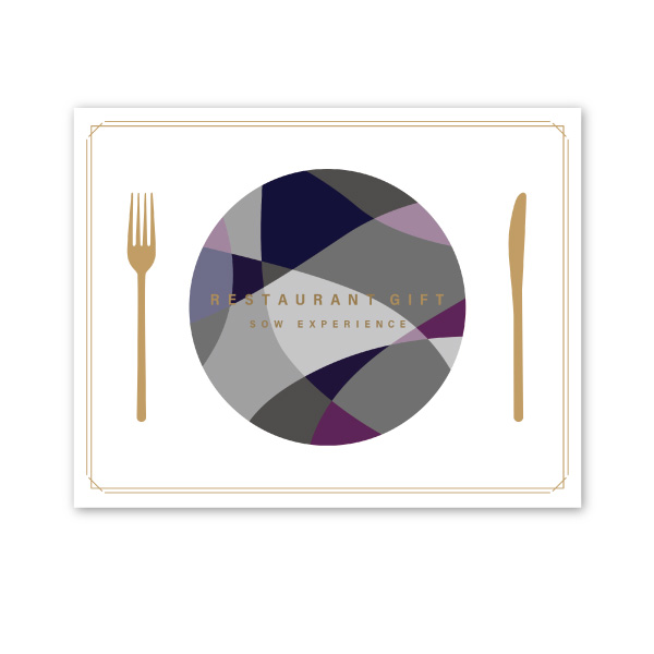 SOW EXPERIENCE カタログギフト【50000円コース】レストランギフト（SILVER）