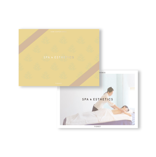 SOW EXPERIENCE カタログギフト【22000円コース】個室スパ&エステチケット関東版PLUS