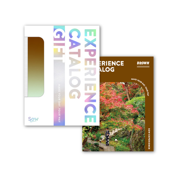 SOW EXPERIENCE 総合版カタログギフト【30000円コース】（BROWN）
