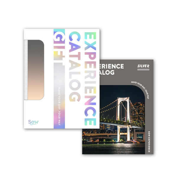 SOW EXPERIENCE 総合版カタログギフト【50000円コース】（SILVER）