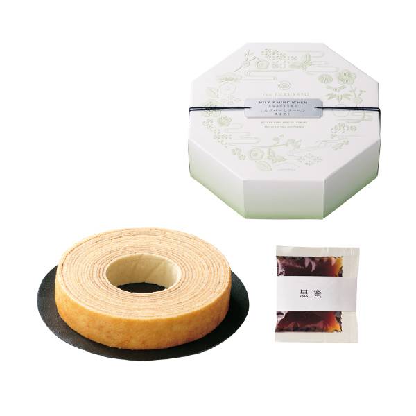 25 Off From Furusato 北海道産牛乳使用 牛乳バーム 黒蜜添え 賞味期限 日程 引き出物ならpiary ピアリー