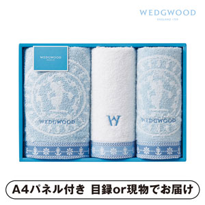 ウェッジウッド フェイス1P・ウォッシュタオル2P【パネル・目録付】